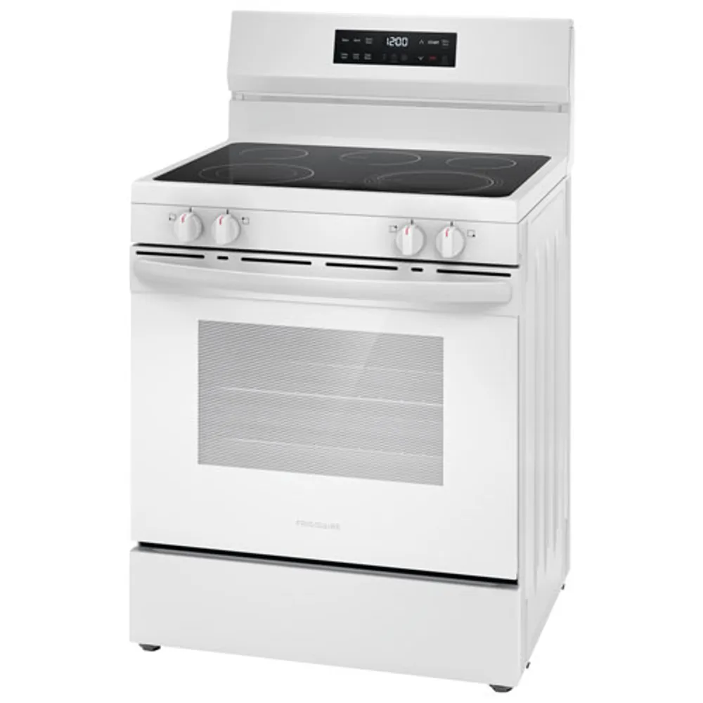 Frigidaire 30" 5.3 Cu. Ft. 5-Element Freestanding Electric Range (FCRE306CAS) - Stainless Steel