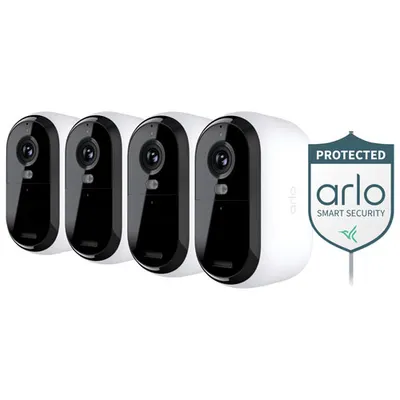 Arlo Essential Wire-Free Indoor/Outdoor 2K Security Camera (2nd Generation) - Pack