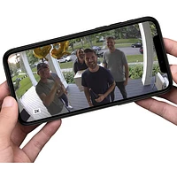 Caméra de surveillance d'intérieur/d'extérieur sans fil 2K Essential XL (2e génération) d'Arlo - Ensemble de 3 - Blanc
