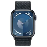 Apple Watch Series 9 (GPS) 41mm Midnight Aluminium Case with Midnight Sport Loop - Small