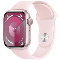 Apple Watch Series 9 (GPS) 41mm Pink Aluminium Case with Pink Sport Band