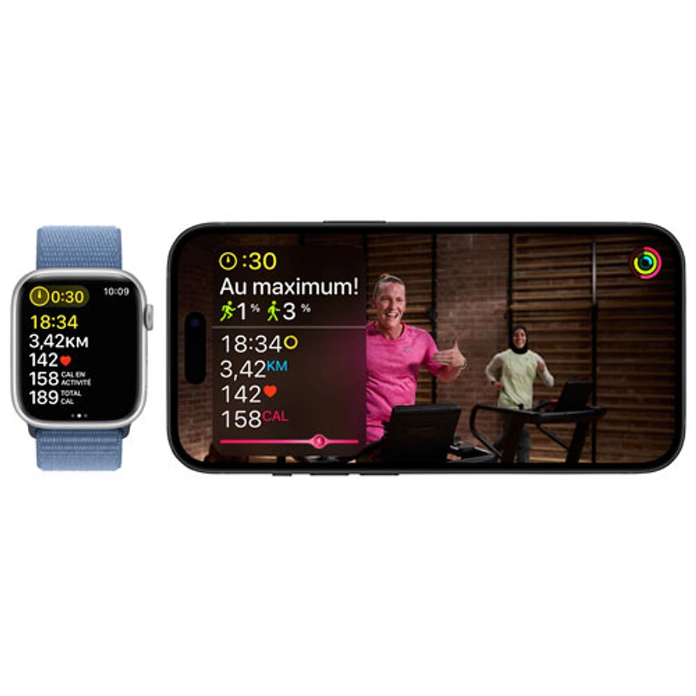 Apple Watch Ultra 2 (GPS + Cellular) 49mm Titanium Case with Indigo Alpine Loop - Medium 145-190mm
