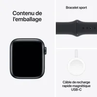 Apple Watch SE (GPS) 40mm Midnight Aluminum Case with Midnight Sport Band