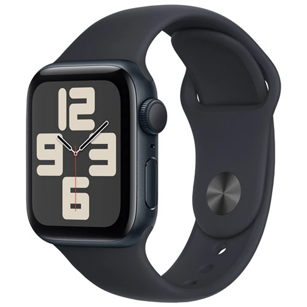 Apple Watch SE (GPS) 40mm Midnight Aluminum Case with Midnight Sport Band