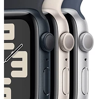 Apple Watch SE (GPS) 40mm Midnight Aluminum Case with Midnight Sport Band