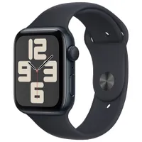 Apple Watch SE (GPS) 44mm Midnight Aluminum Case with Midnight Sport Band - Medium / Large