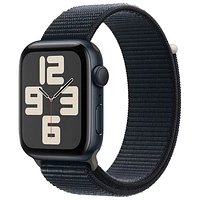 Apple Watch SE (GPS) 44mm Midnight Aluminum Case with Midnight Sport Band