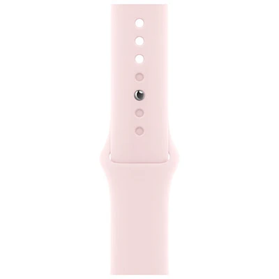 Apple Watch 45mm Sport Band - Light Pink - Medium / Large 160-210mm