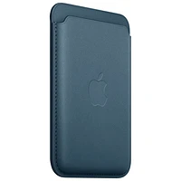 Apple FineWoven Wallet with MagSafe for iPhone 15/14/13/12 - Pacific Blue