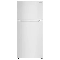 Insignia 28" 14.2 Cu. Ft. Top Freezer Refrigerator (NS-RTM14WH5-C) - White - Only at Best Buy