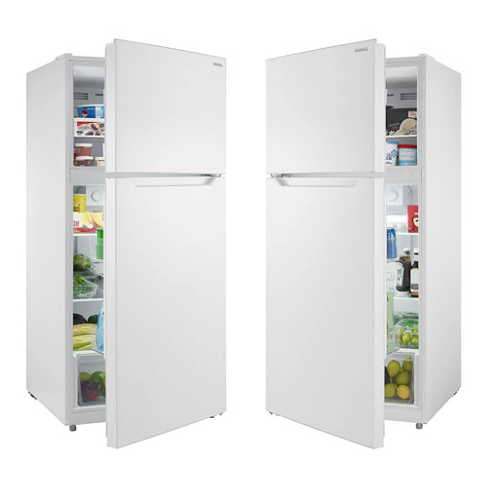 Insignia 28" 14.2 Cu. Ft. Top Freezer Refrigerator (NS-RTM14WH5-C) - White - Only at Best Buy