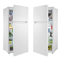 Insignia 28" 14.2 Cu. Ft. Top Freezer Refrigerator (NS-RTM14WH5-C) - White - Only at Best Buy