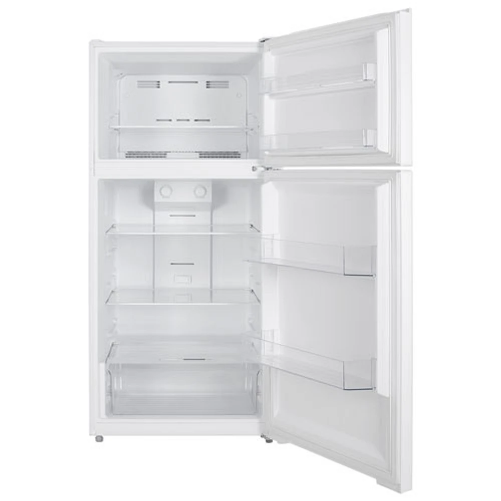 Insignia 28" 14.2 Cu. Ft. Top Freezer Refrigerator (NS-RTM14WH5-C) - White - Only at Best Buy