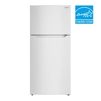 Insignia 28" 14.2 Cu. Ft. Top Freezer Refrigerator (NS-RTM14WH5-C) - White - Only at Best Buy