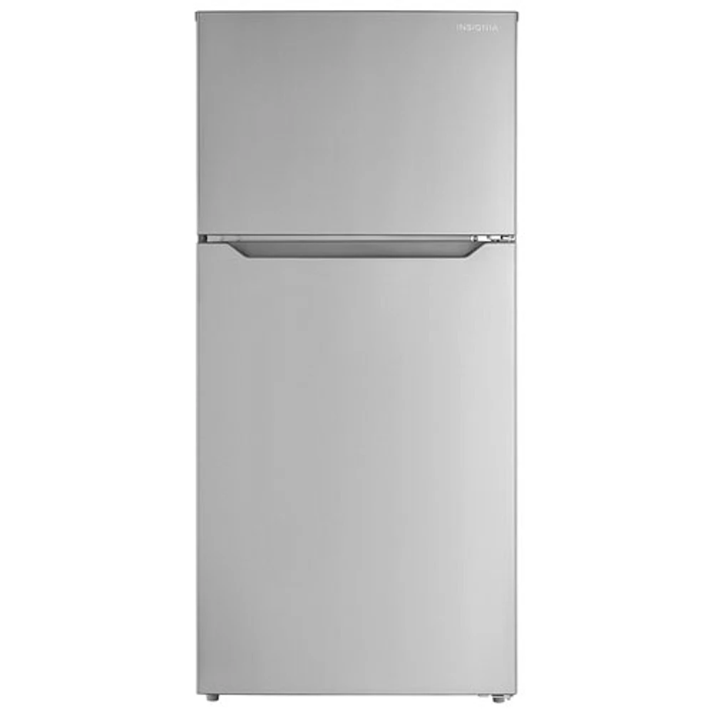 Insignia 28" 14.2 Cu. Ft. Top Freezer Refrigerator (NS-RTM14SS5-C) - Stainless Steel - Only at Best Buy