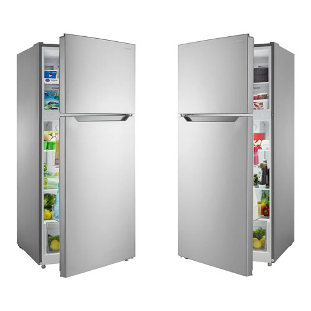 Insignia 28" 14.2 Cu. Ft. Top Freezer Refrigerator (NS-RTM14SS5-C) - Stainless Steel - Only at Best Buy