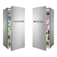 Insignia 28" 14.2 Cu. Ft. Top Freezer Refrigerator (NS-RTM14SS5-C) - Stainless Steel - Only at Best Buy