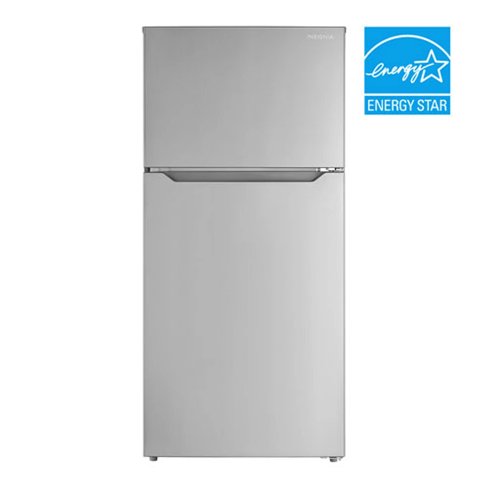 Insignia 28" 14.2 Cu. Ft. Top Freezer Refrigerator (NS-RTM14SS5-C) - Stainless Steel - Only at Best Buy