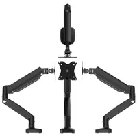 j5create Ergonomic Monitor Mount - Black