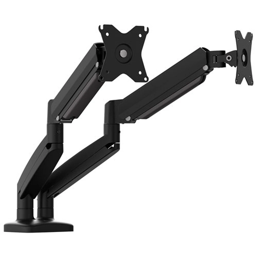 j5create Ergonomic Dual Monitor Mount - Black