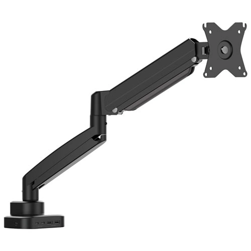 j5create Ergonomic Monitor Mount with Dock - Black