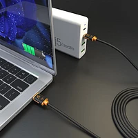 Câble de chargement et de synchronisation USB-C de 100 W de j5create (JUCX25L18)