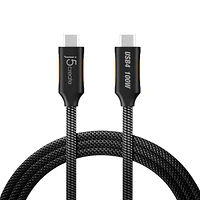 j5create 100W 40Gbps USB-C Braided Cable (JUCX27L12)