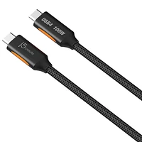 j5create 100W 40Gbps USB-C Braided Cable (JUCX27L12)