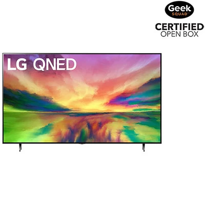 Boîte ouverte - Téléviseur intelligent webOS QNED HDR UHD 4K de 55 po de LG (55QNED80URA) - 2023 - Bleu cendré