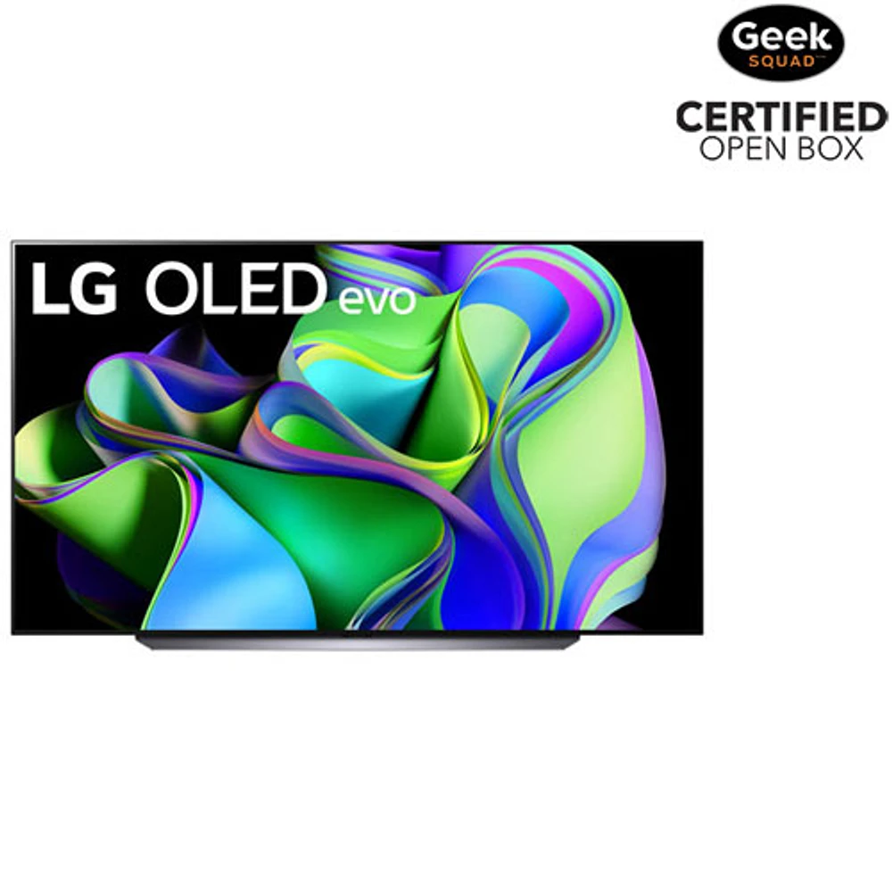 Boîte ouverte - Téléviseur intelligent Evo ThinQ AI webOS HDR DELO UHD 4K de 83 po de LG (OLED83C3PUA) - 2023