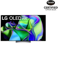 Open Box - LG 77" 4K UHD HDR OLED webOS Evo ThinQ AI Smart TV (OLED77C3PUA) - 2023