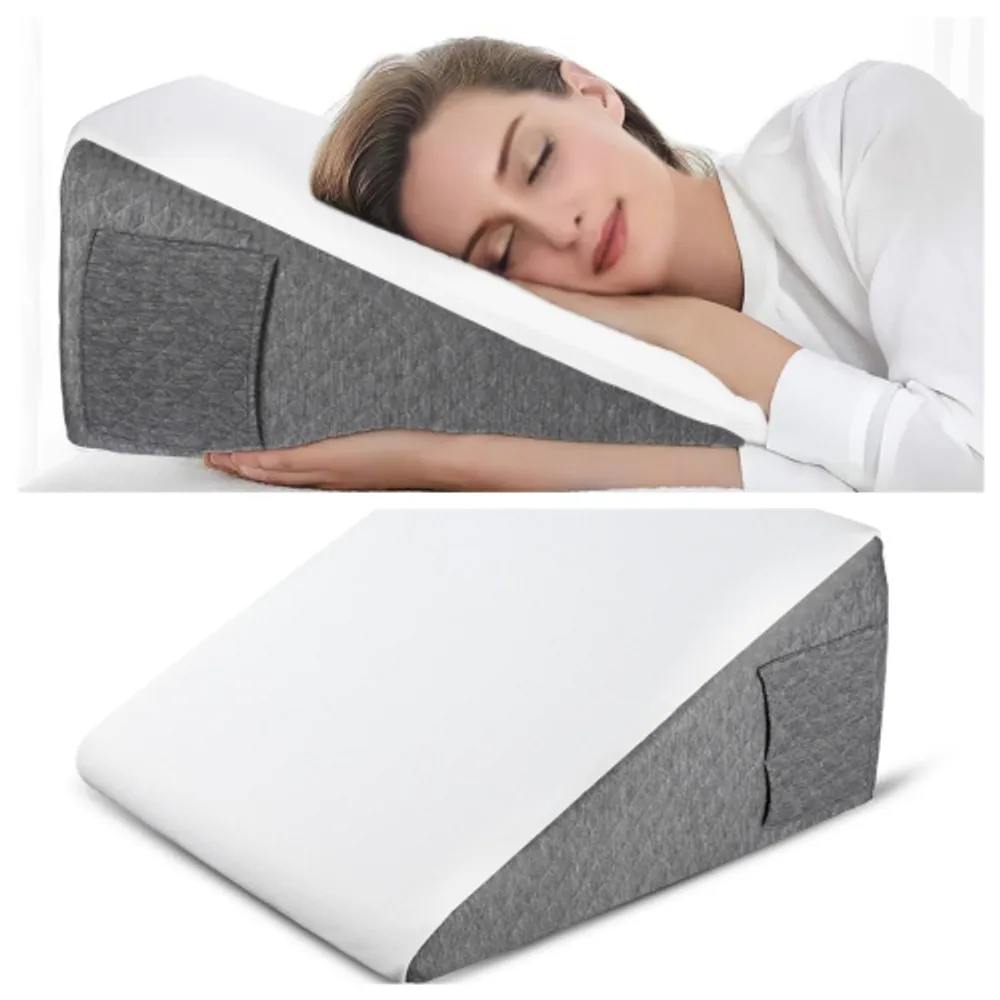 Leg Elevation Wedge Pillow for Sleeping, After Surgery