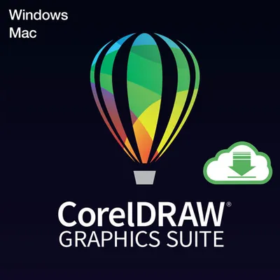 CorelDRAW Graphics Suite 2023 (PC/Mac) - 2 Devices - Digital Download