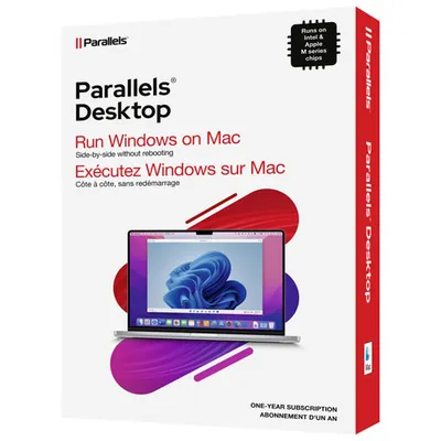 Corel Parallels Desktop - Abonnement de 1 an - 1 utilisateur - 2 appareils - Téléchargement numérique