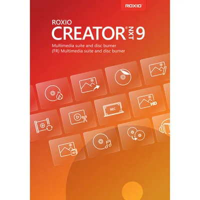 Roxio Creator NXT 9 for Canada - 1 User - 2 Devices - Digital Download