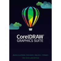 CorelDRAW Graphics Suite (PC/Mac) - 2 Devices - 1 Year - Digital Download