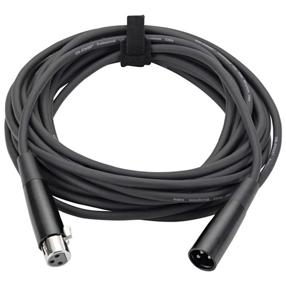 On-Stage ' XLR Microphone Cable (MC12-BLB