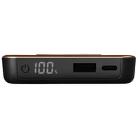 Duracell Core 10 10000 mAh 20W USB-A/USB-C Fast Charging Power Bank with Wireless Charger - Black