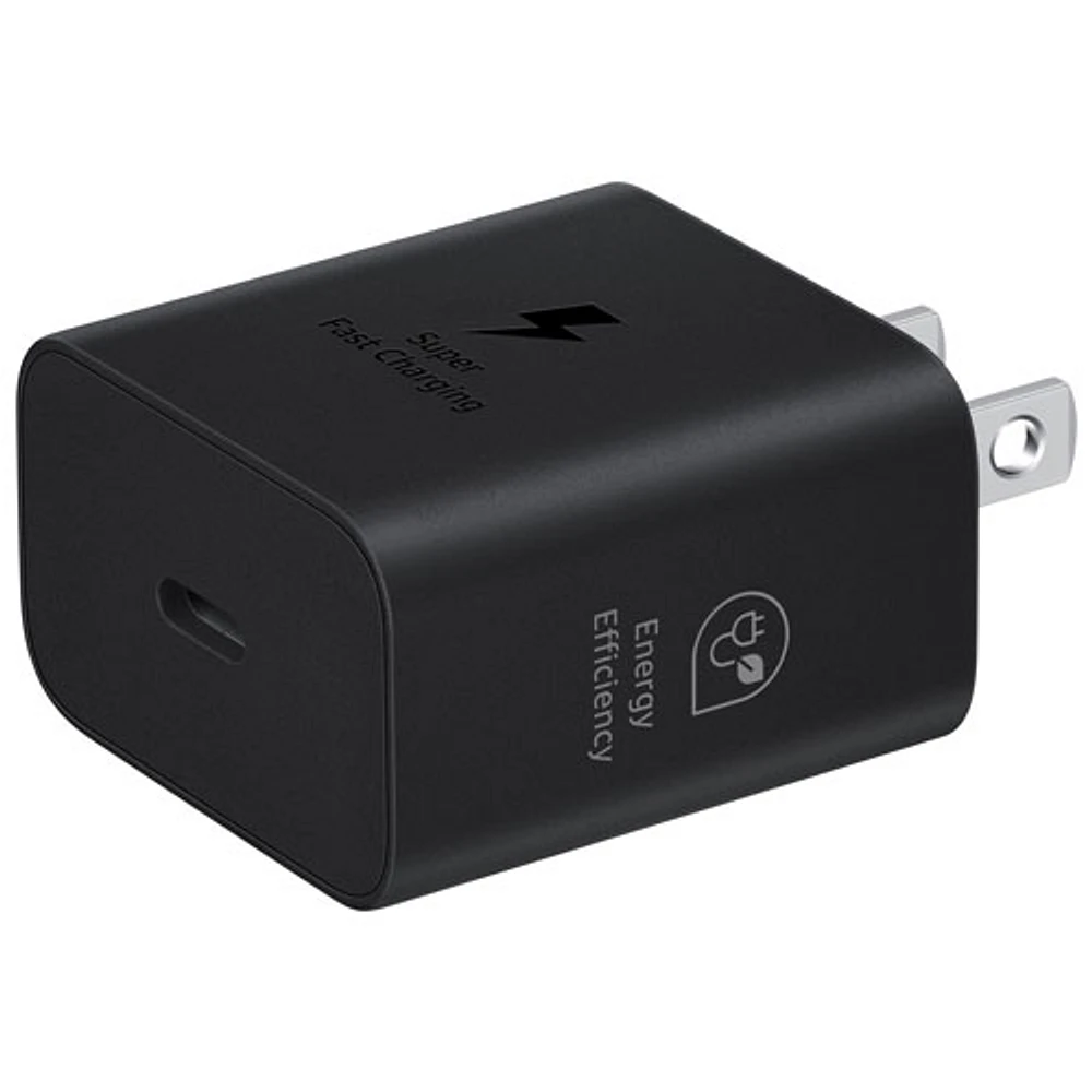 Samsung 25W USB-C Power Adapter (EP-T2510NBEGCA) - Black
