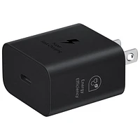 Samsung 25W USB-C Power Adapter (EP-T2510NBEGCA) - Black