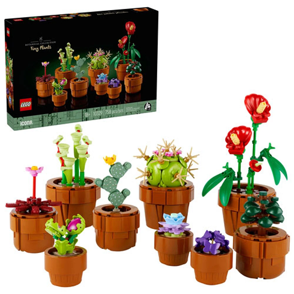 LEGO Botanical: Tiny Plants - 758 Pieces (10329)