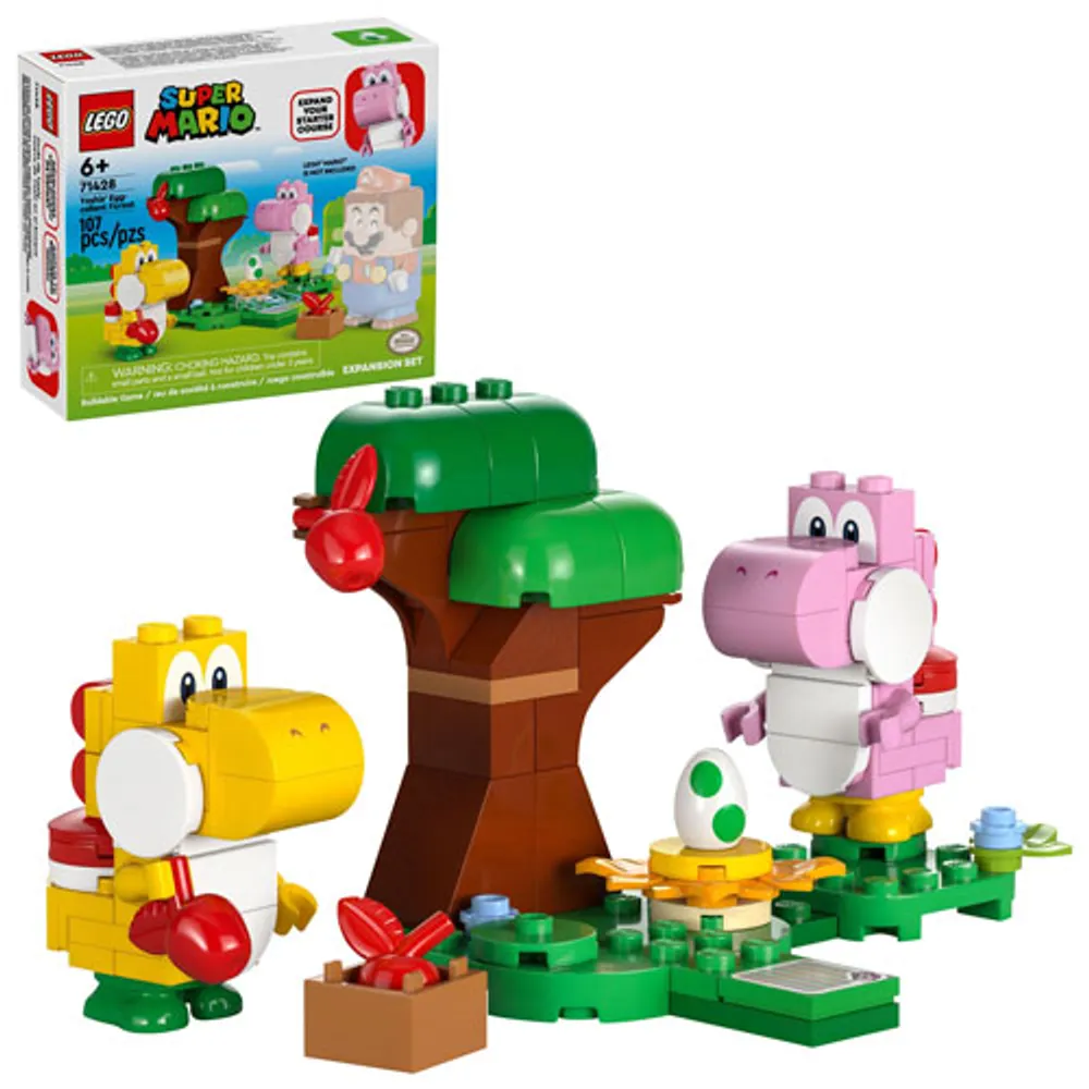 LEGO Super Mario: Yoshis’ Egg-cellent Forest Expansion Set - 107 Pieces (71428)