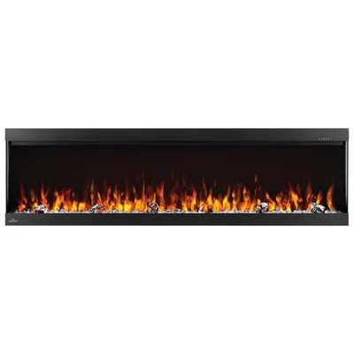 Napoleon Trivista Pictura 60" Electric Fireplace - 5000 BTU - Black