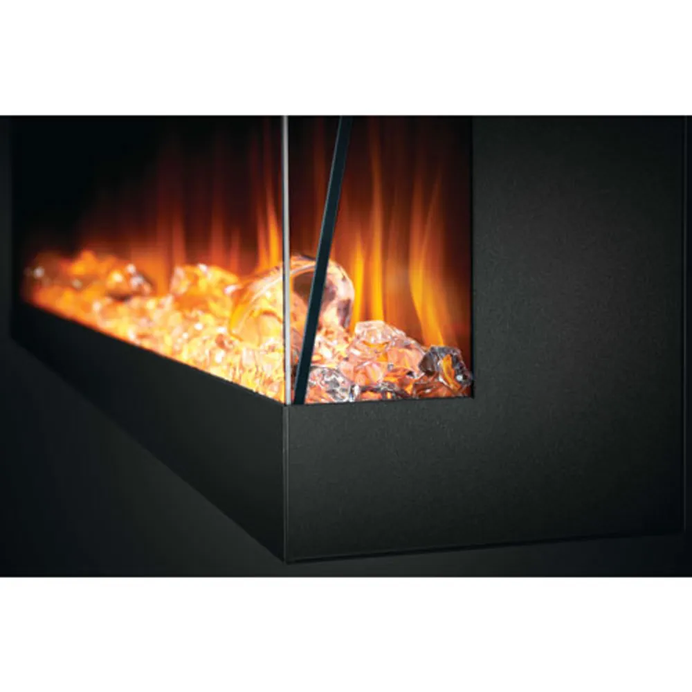 Napoleon Trivista Pictura 60" Electric Fireplace - 5000 BTU - Black