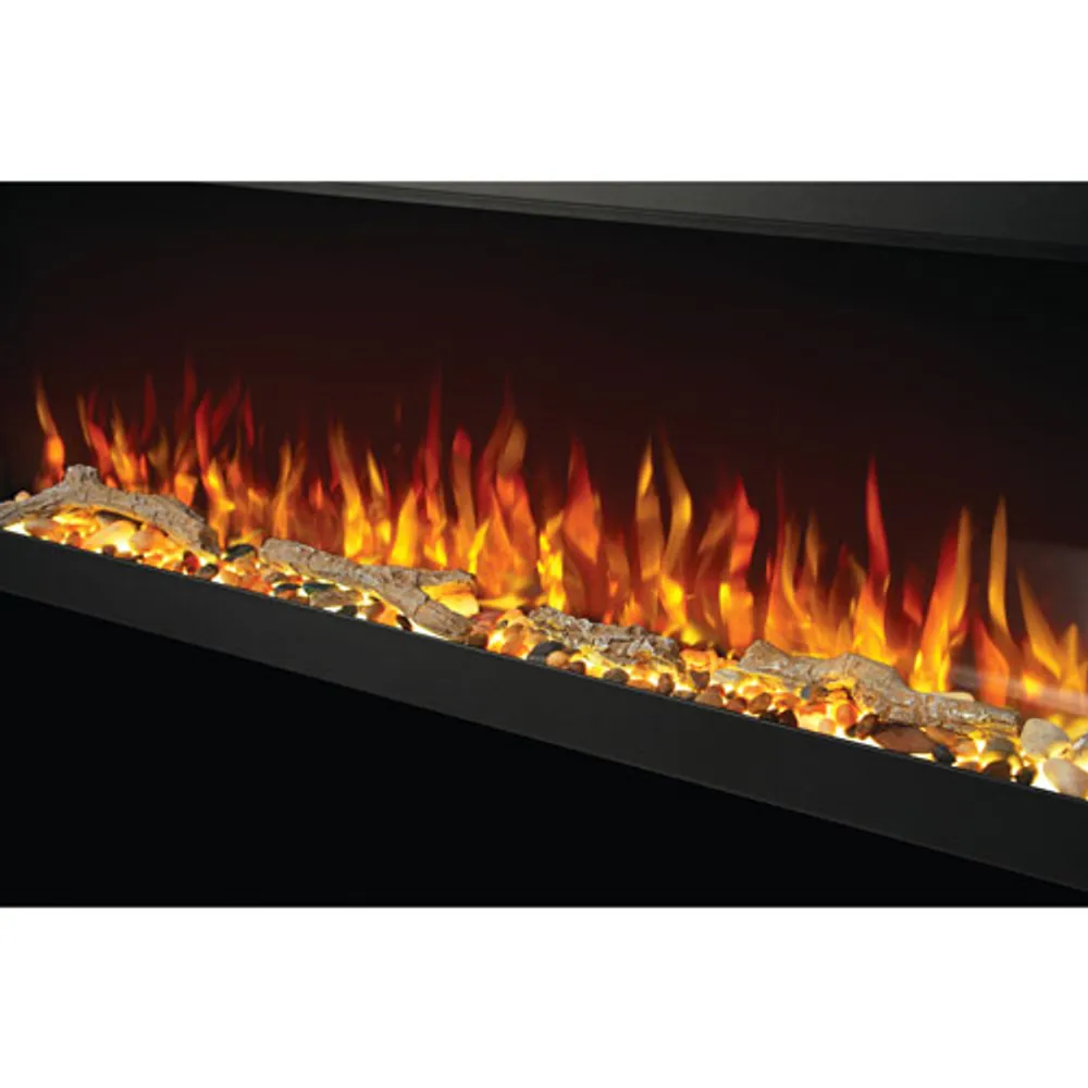 Napoleon Trivista Pictura 60" Electric Fireplace - 5000 BTU - Black