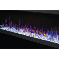 Napoleon Trivista Pictura 60" Electric Fireplace - 5000 BTU - Black