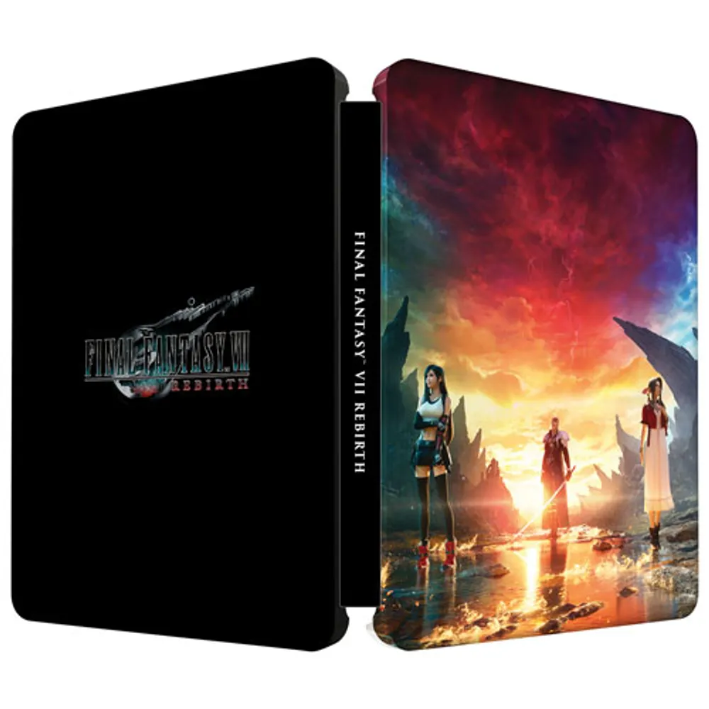 Final Fantasy VII Rebirth PS5 Slip Cover Sleeve Only - for Steelbook - No  Game