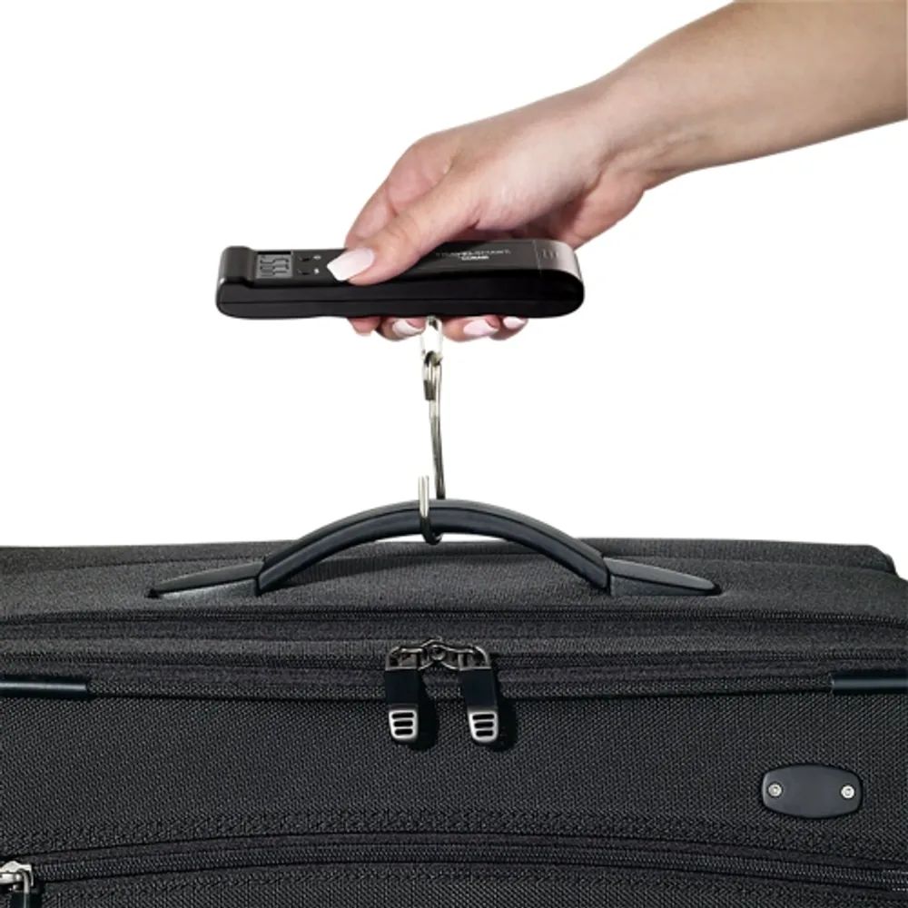Digital Luggage Scale With Temperature Check Lcd Display