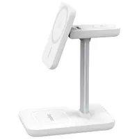 Energizer 3-in-1 7.5W Magnetic Wireless Charging Stand (WCP304) - White