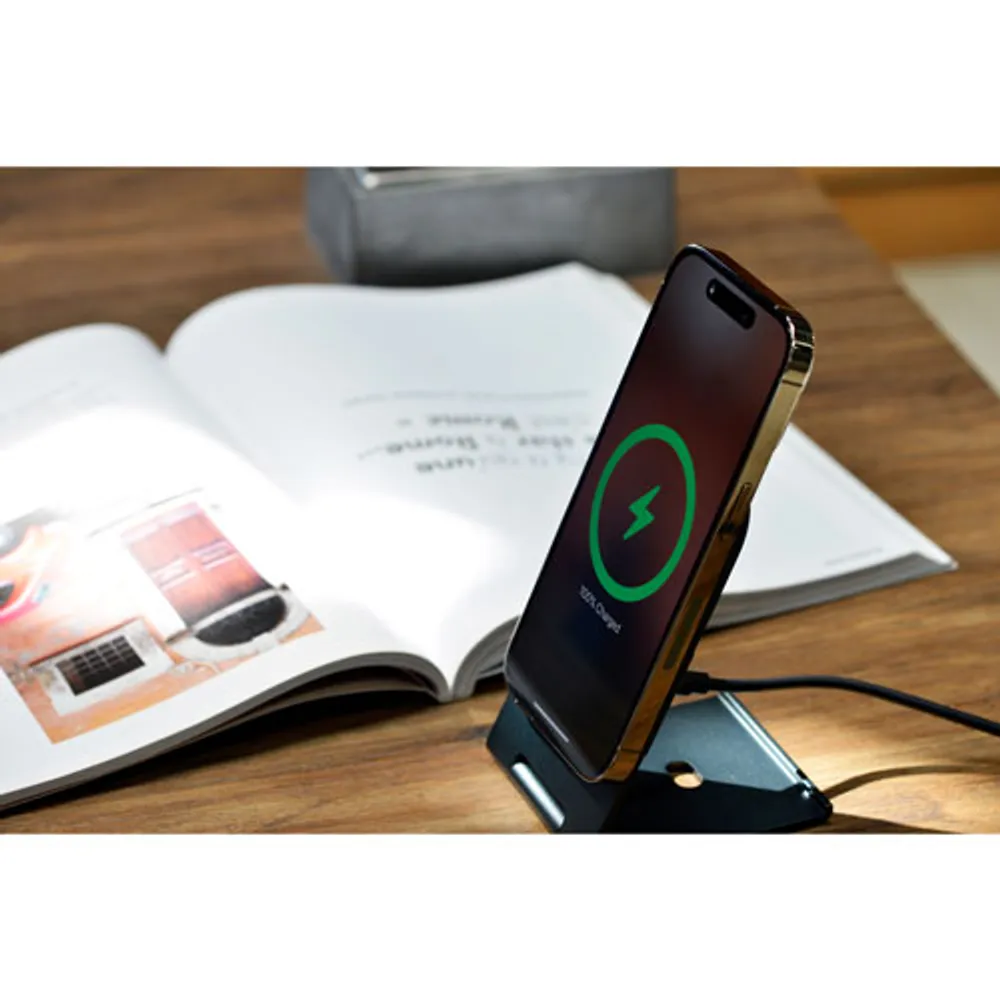 Energizer 3-in-1 15W Magnetic Wireless Charging Stand (WCP302) - Metal